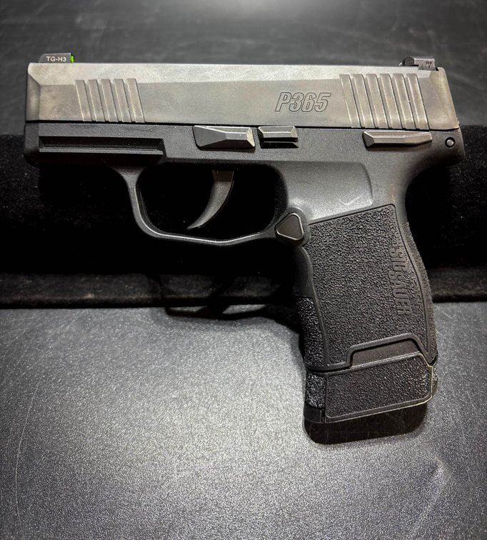 Sig Sauer TacPak P365 9mm Pistol with Accessories and Case, New In Box