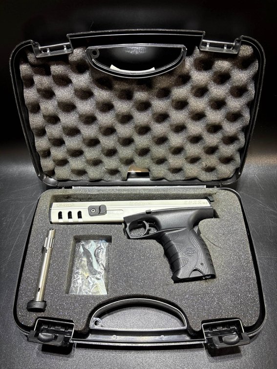 Carl Walther SP22 .22LR Pistol with Case and Accessories