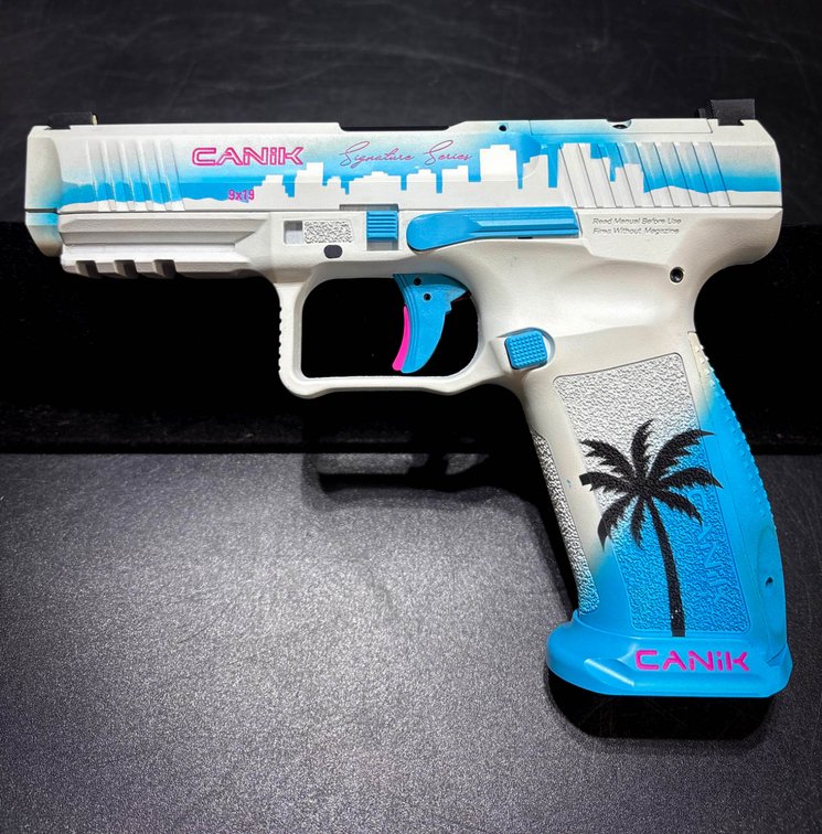 Canik Mete SFT Miami Days Signature Series Pistol Kit with Case