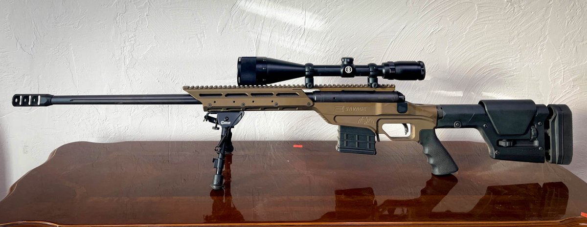 Savage 6.5 Creedmoor Rifle with Bushnell Scope