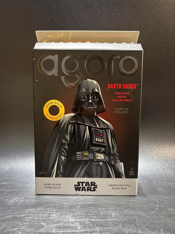 Agoro Star Wars Darth Vader 5g Pure Silver Foil Collectible