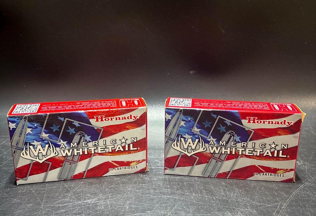 Hornady .243 Win American Whitetail Ammunition with 10 Empty Rounds