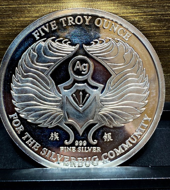 2016 Silverbug Community 5 Troy Ounce .999 Silver Round