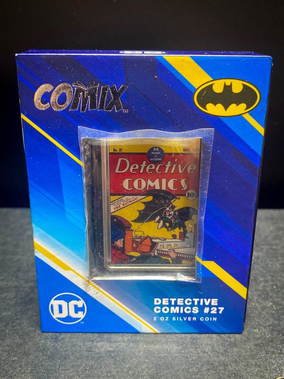 Detective Comics #27 Silver Coin, 2 Oz, Batman Design, 2023 Release