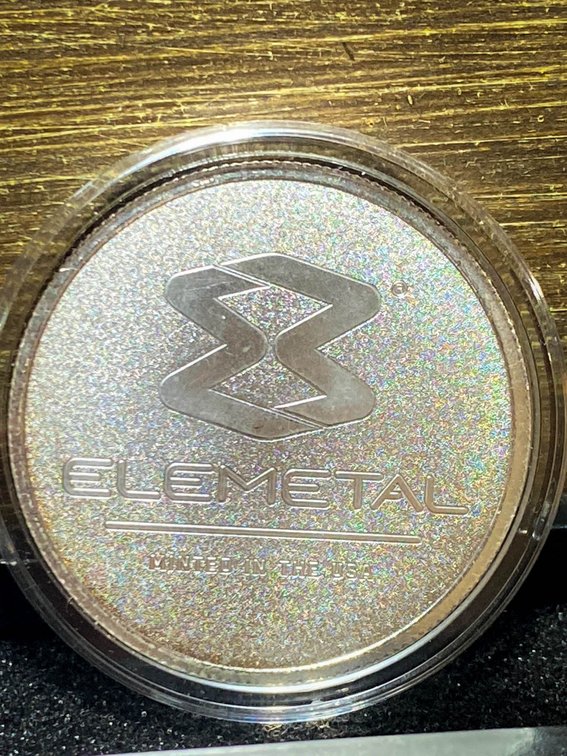 Elemental 1 oz .999 Fine Silver Round in Protective Capsule