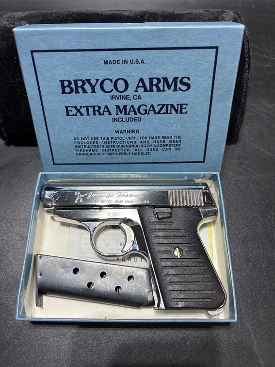 Bryco Arms .380 Auto Pistol with Original Box and Extra Magazine
