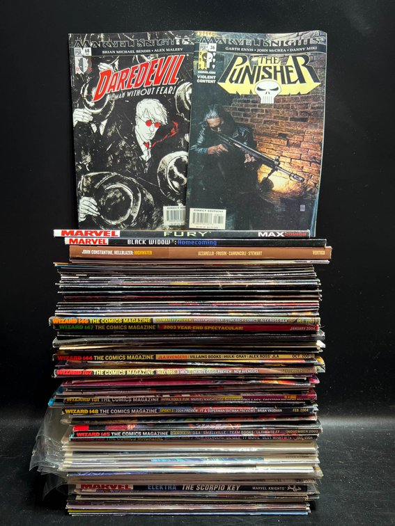 Marvel, Vertigo, Image, and Other Comic Books, Includes Daredevil, Spider-Man, Buffy, Spawn