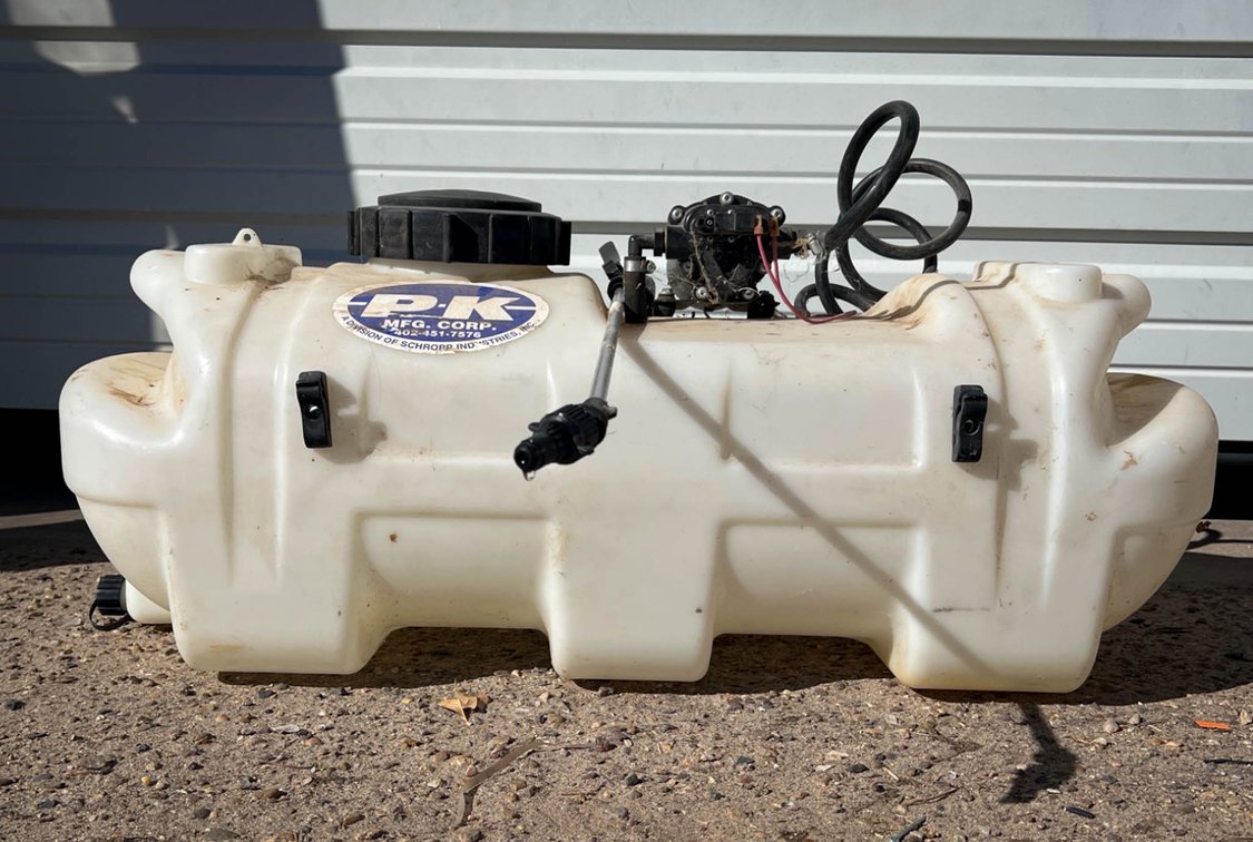 PK Sprayer Tank with Delavan PowerFlo 12-Volt Pump