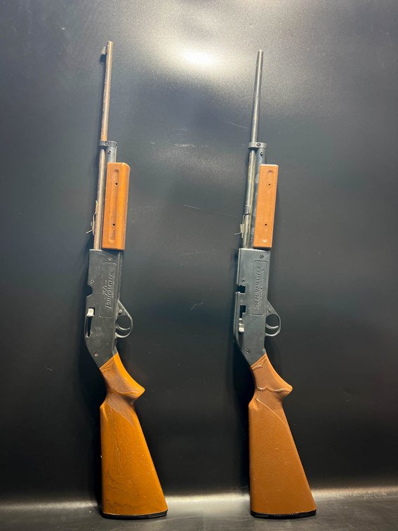 Two Crosman 760 Pumpmaster BB/Pellet Air Rifles in .177 Caliber
