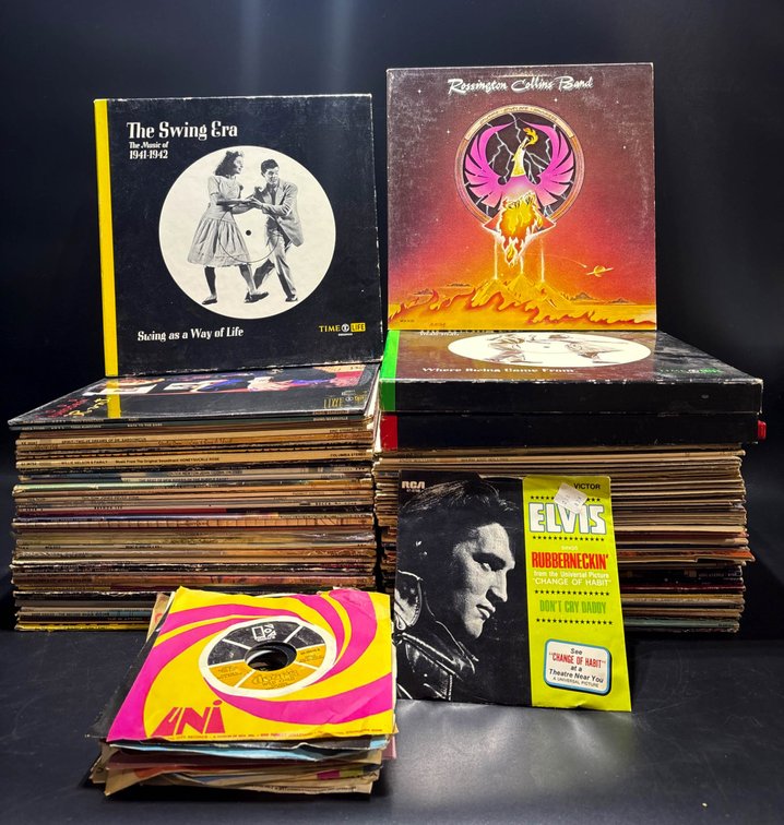 Vinyl Records Featuring Various Artists Including Todd Rundgren, Steely Dan, and More