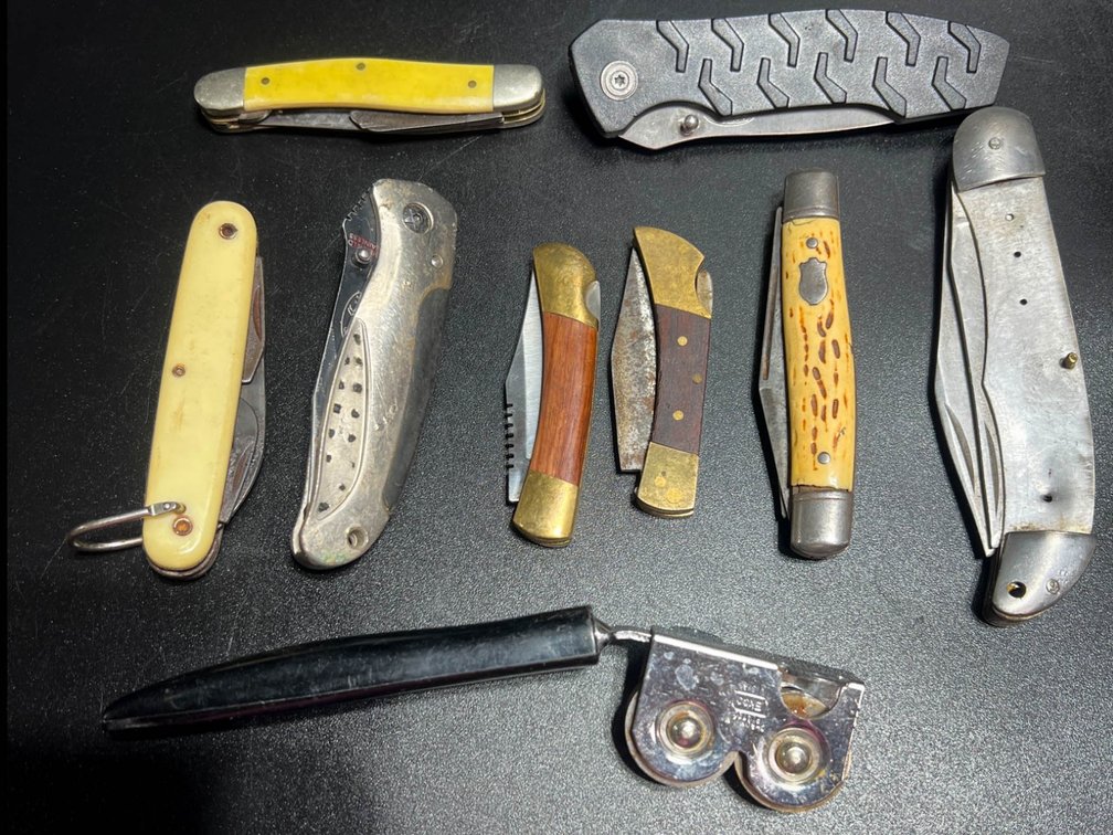 Pocket Knives and Vintage Can Opener Collection