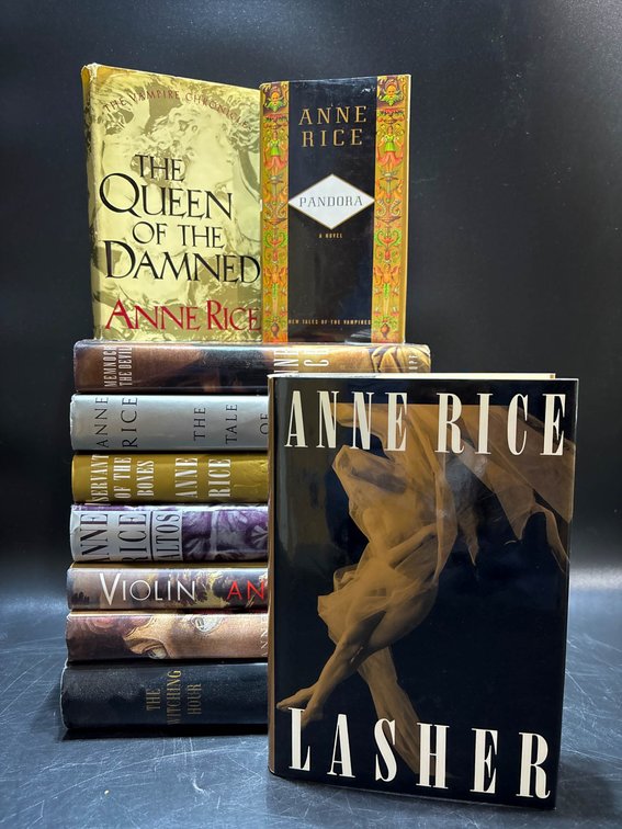 Anne Rice Hardcover Books Including The Vampire Chronicles