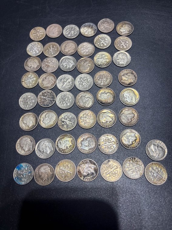 49 Roosevelt Dimes, 1948–1965