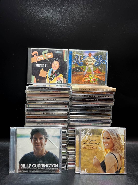 40 Country Music CDs Featuring Multiple Artists