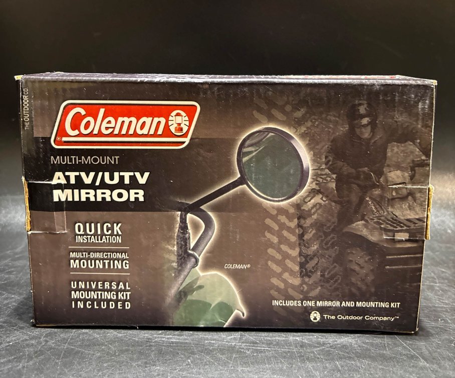 Coleman Multi-Mount ATV/UTV Mirror with Mounting Kit