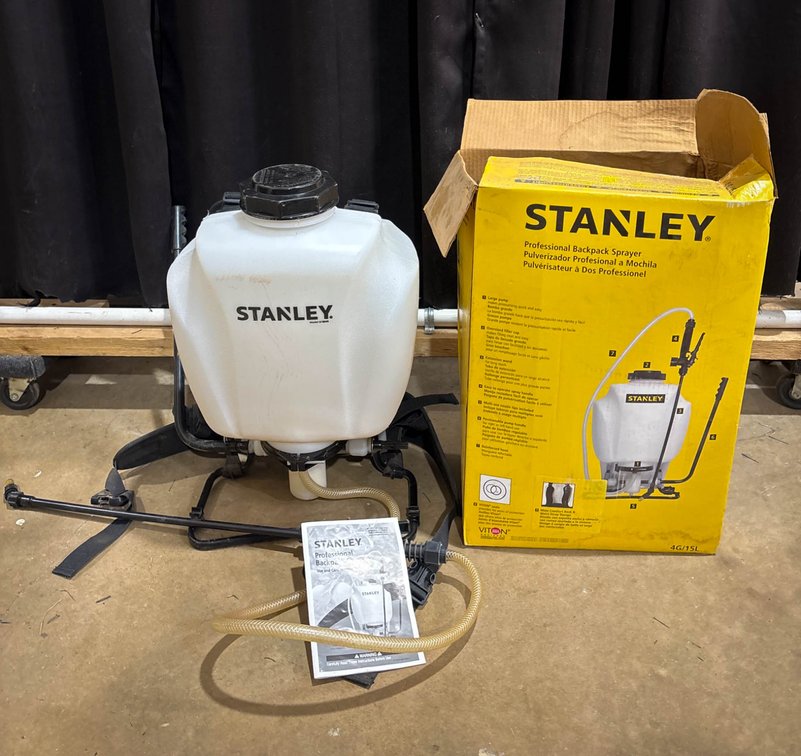 Stanley Professional 4-Gallon Backpack Sprayer Model 61804B