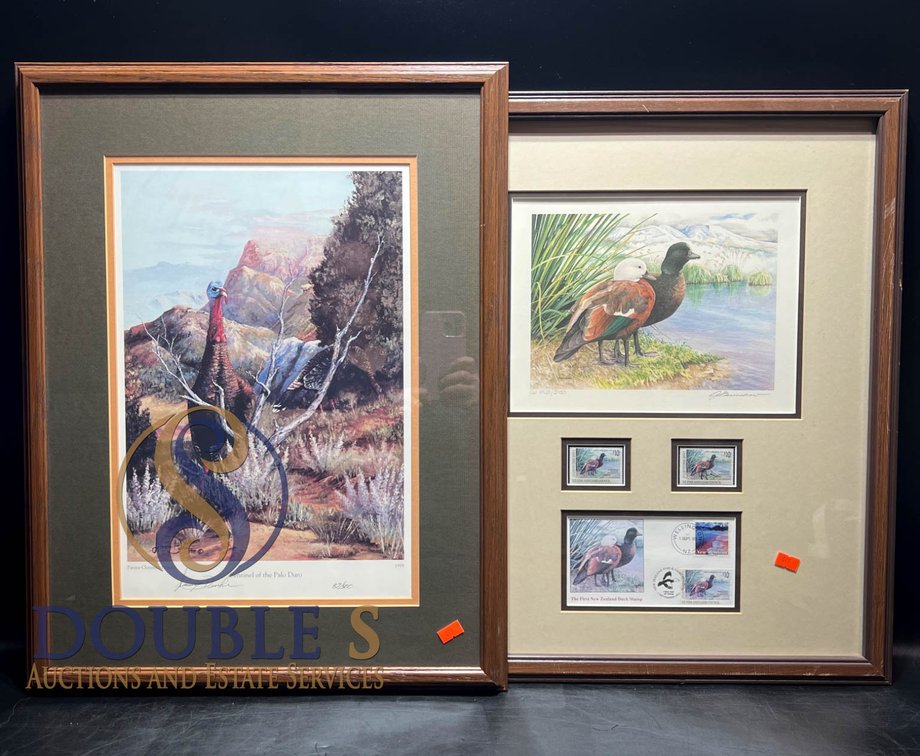 Framed Prints Featuring Wildlife Art and Duck Stamp Collectibles
