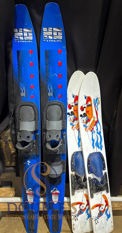HO Extreme and Mickey Mouse Water Skis
