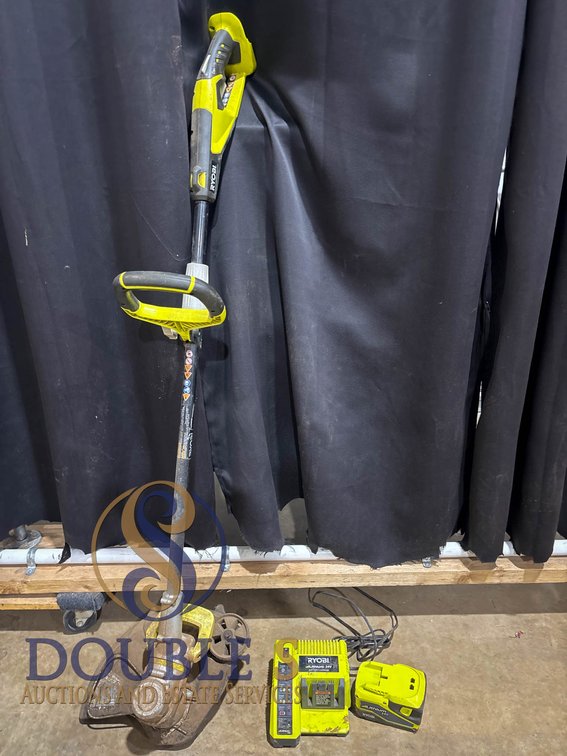 Ryobi 24V Cordless String Trimmer with Battery and Charger