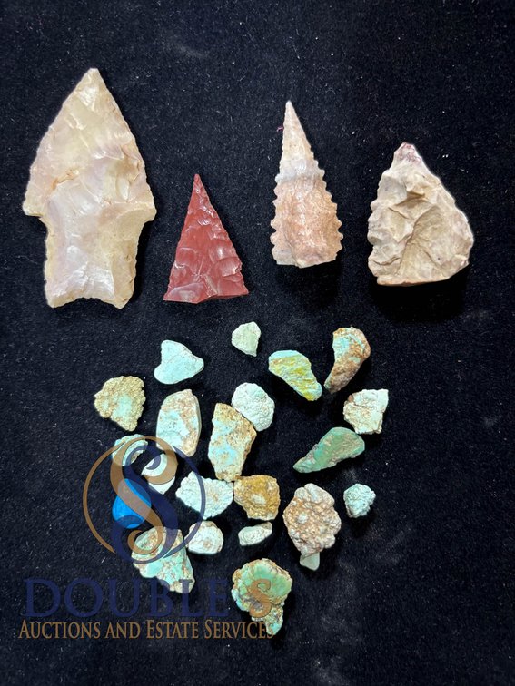 Arrowheads and Mineral Specimens