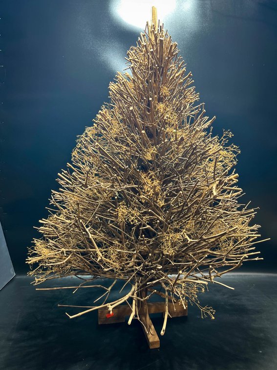Rustic 39×29-Inch Wooden Branch Decorative Tree