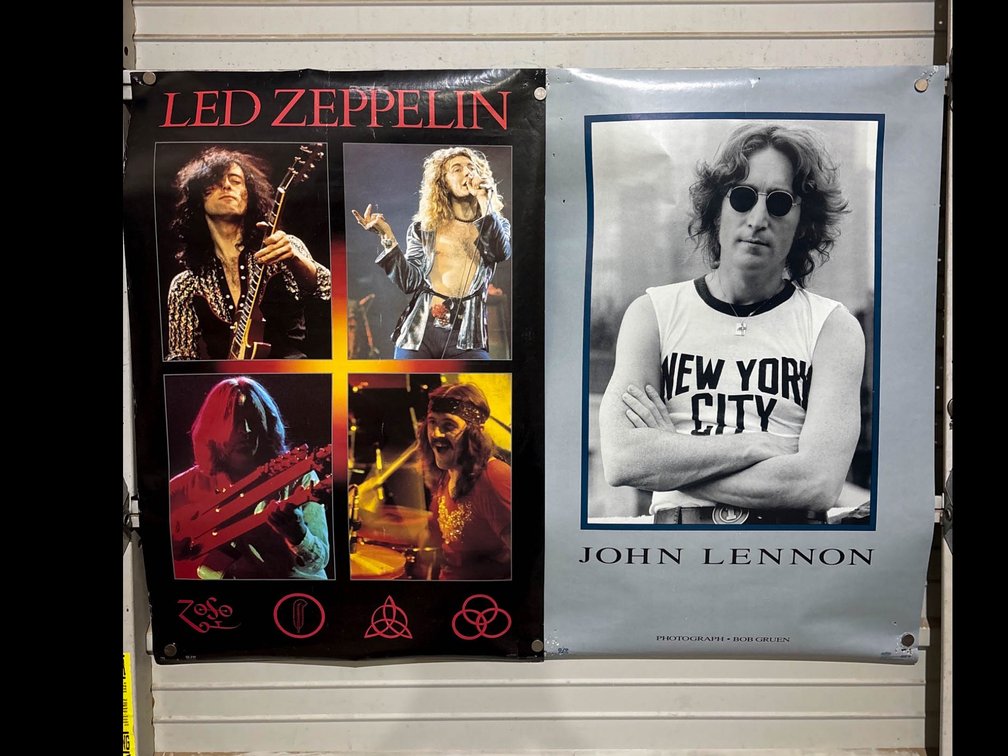 5 Music and Psychedelic Art Posters Featuring Iconic Bands and Themes