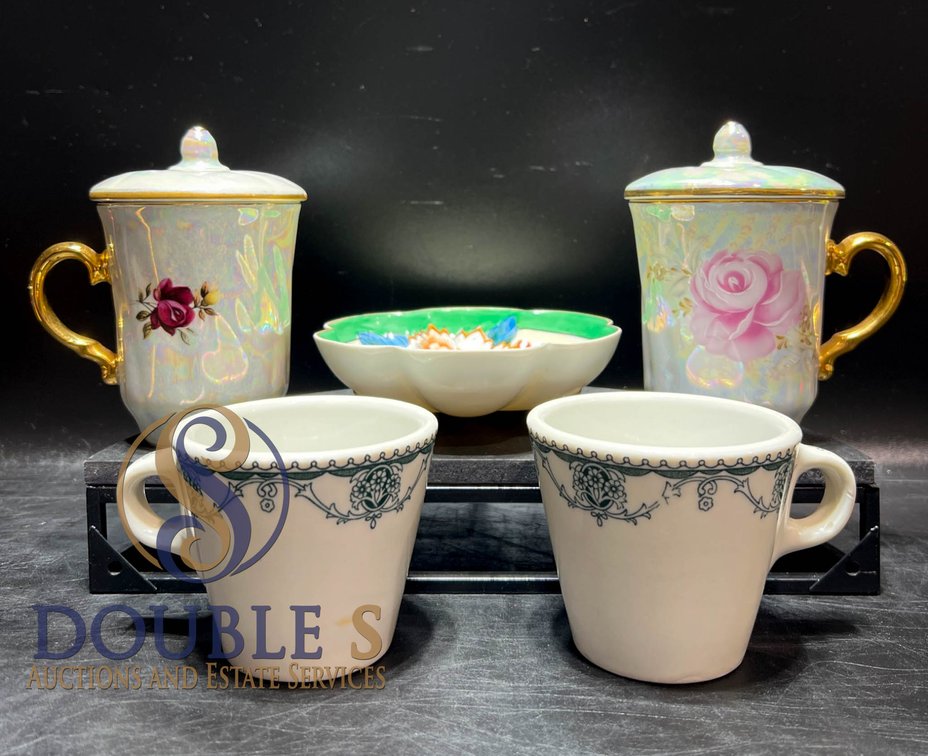 Porcelain Lot with Karlovarsky, Mayer China, and Noritake Pieces