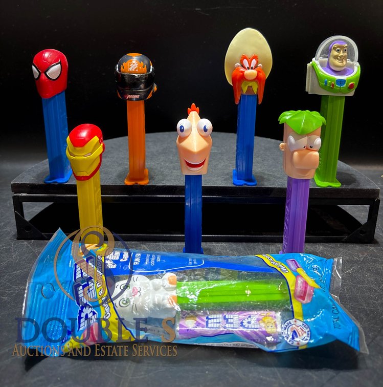 8 PEZ Dispensers Featuring Disney, Marvel, and More
