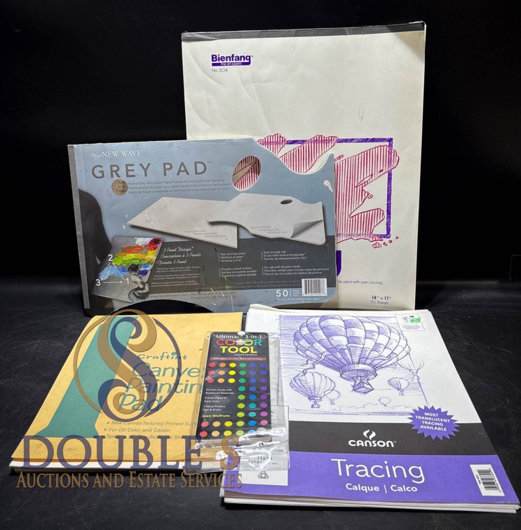 Art Pads and Tools for Drawing and Painting