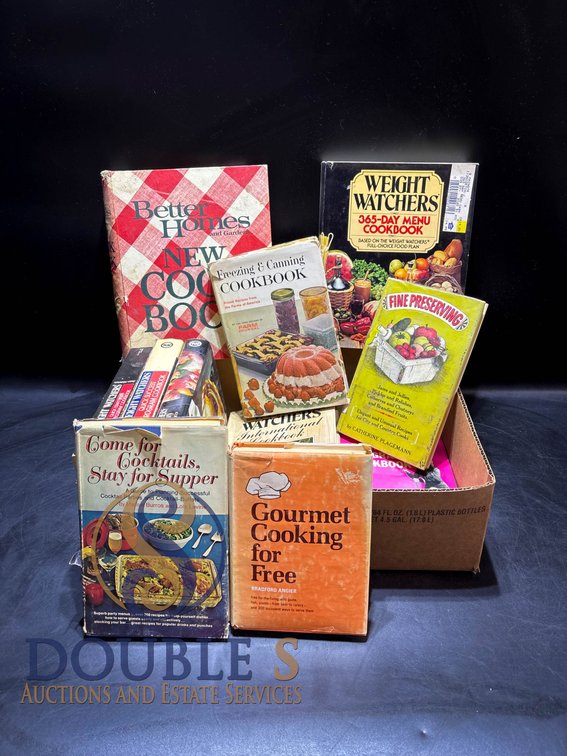 Vintage Cookbooks, Including Better Homes and Gardens, Weight Watchers, and More
