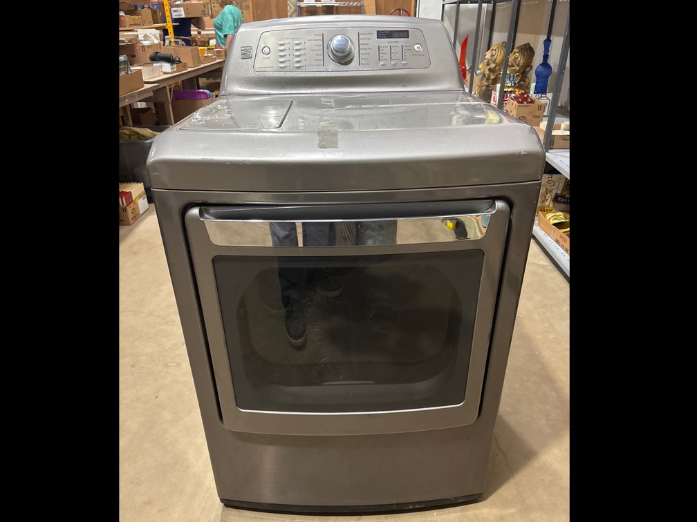 Kenmore Elite Front-Loading Electric Dryer with Control Panel