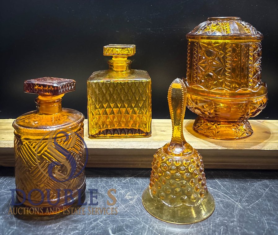 Amber Glass Lot