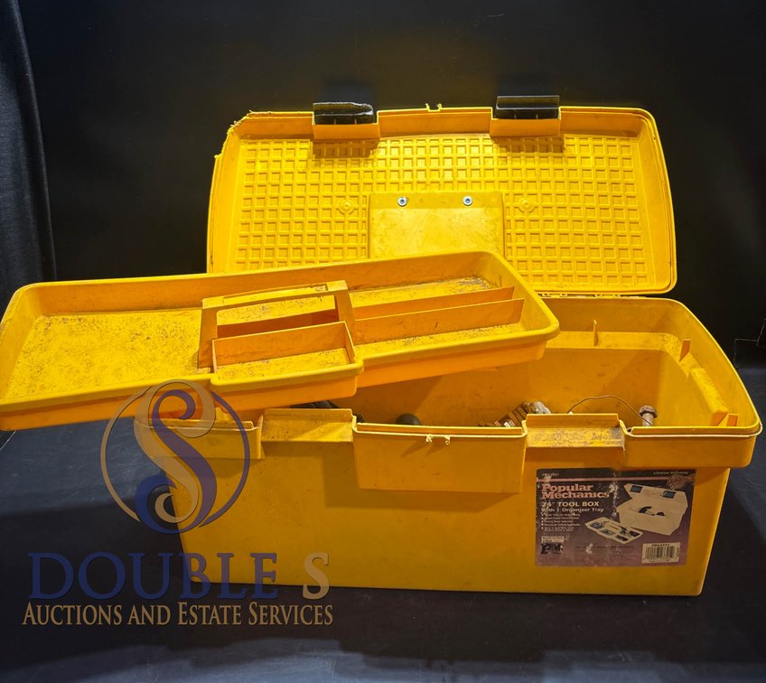Popular Mechanics 24-Inch Tool Box with Contents