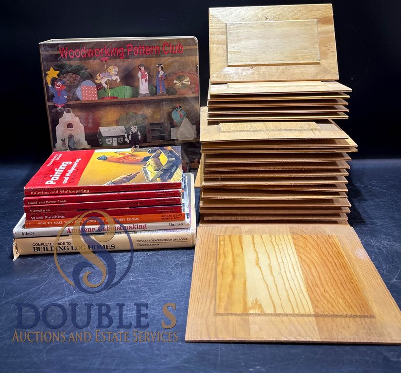 Woodworking Books and Wood Veneer Samples