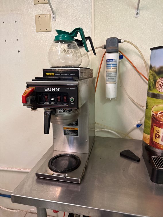 Bunn Commercial Coffee Maker with Two Glass Carafes