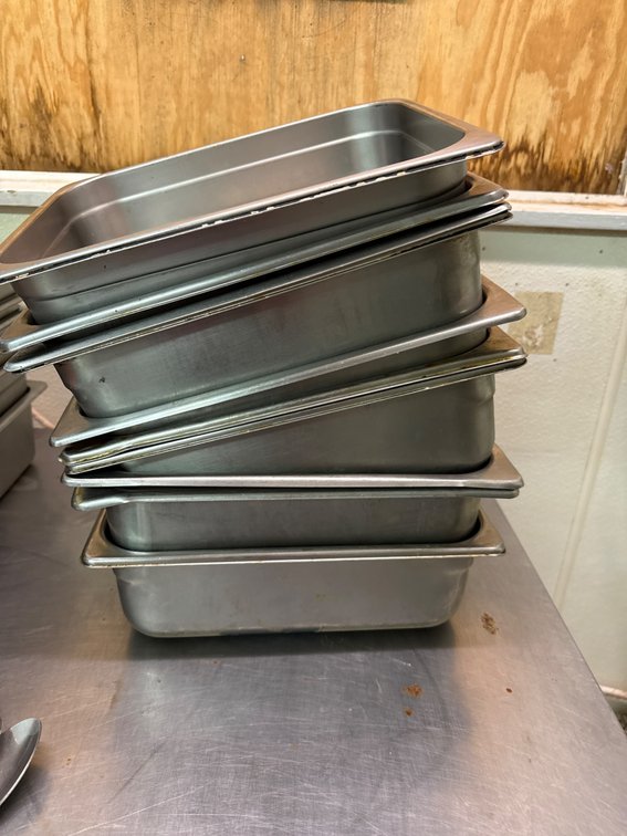 10 Metal Baking or Storage Pans 10 x 12
