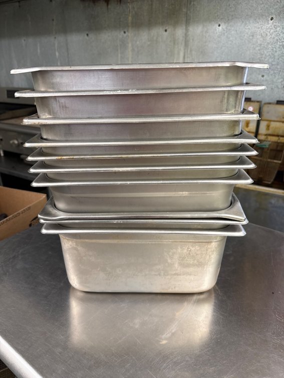 10 Aluminum Food Pans 12 x 7