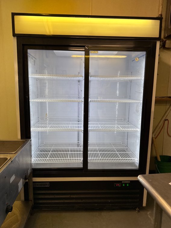 Maxx Cold Two-Door Refrigerated Display