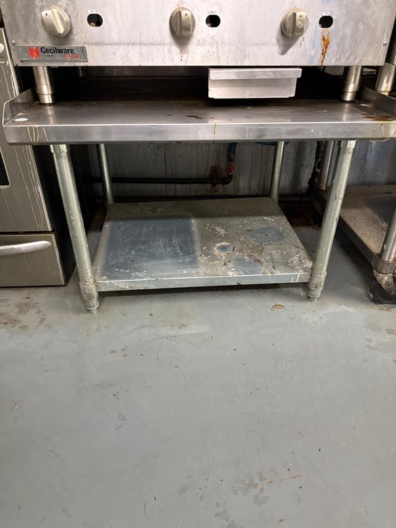 Two-Tiered Stainless Steel Griddle Stand