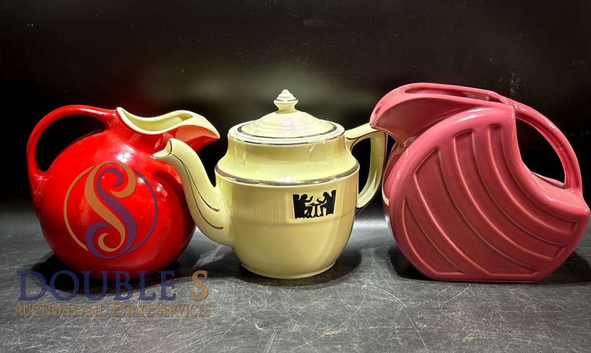 Three Hall's Superior Quality Kitchenware Ceramic Pieces