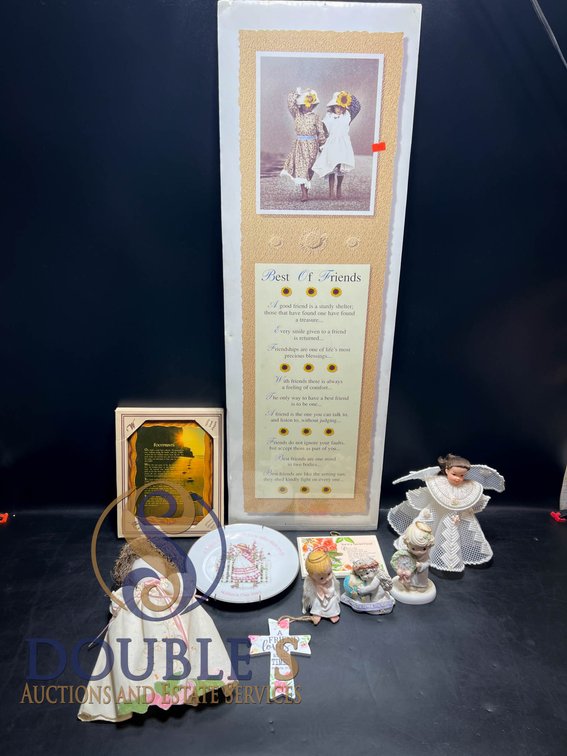 36x12 'Best of Friends' Picture with Sentimental Items Collection
