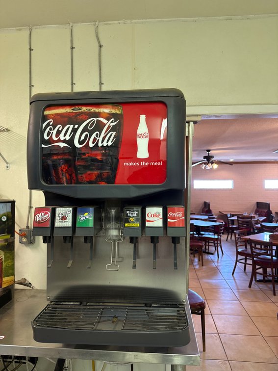 Last minute addition-Coca-Cola Countertop Soda Fountain Dispenser with Six Beverage Options