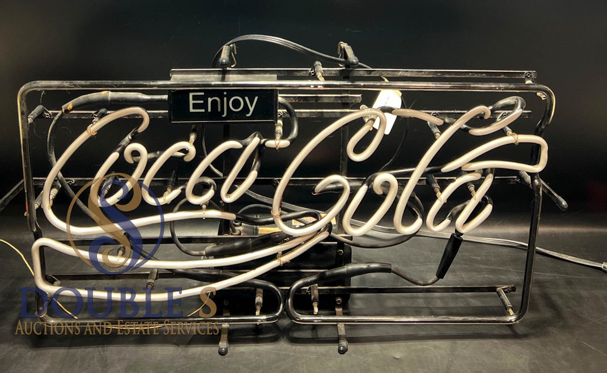 Coca-Cola Neon Sign Measuring 14x27 Inches