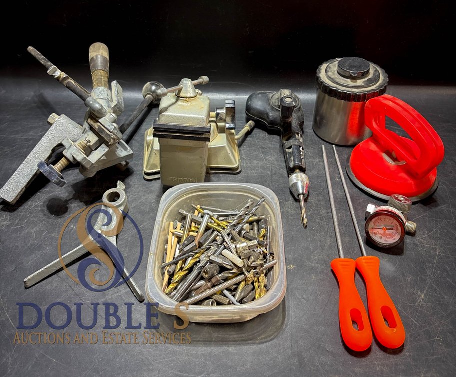 Workshop Tools, Vise, Drill Bits, and Accessories