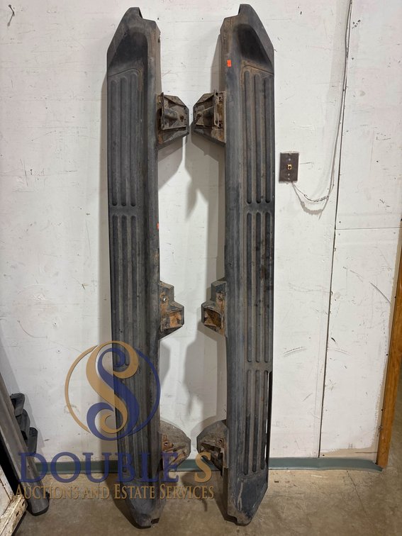 Two 70-Inch Running Boards with Mounting Brackets