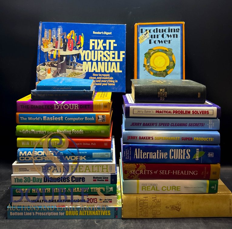 22 Books on DIY, Health, and Home Improvement Topics