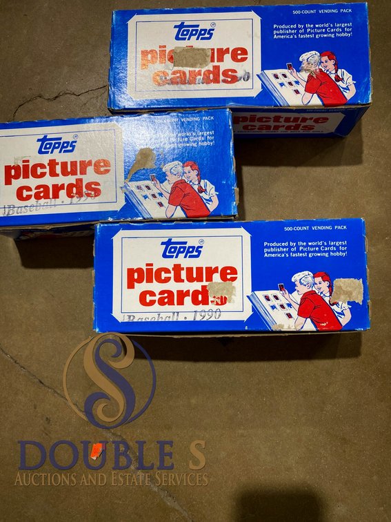 Topps Baseball Picture Cards 500-Count Vending Packs (3 Boxes)