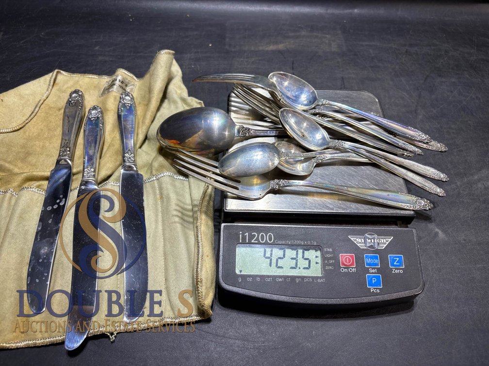 International Sterling Prelude Flatware, About 423 Grams