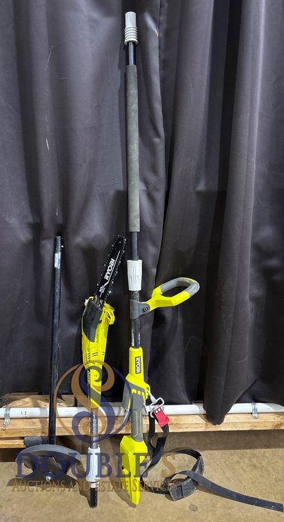Ryobi Cordless Pole Saw and String Trimmer Combo Kit