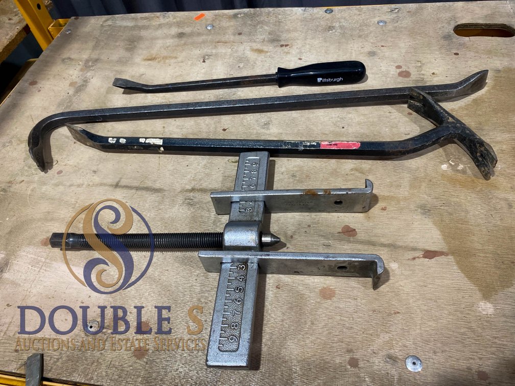 Automotive and Pry Tools, Including Pittsburgh Slide Hammer Puller
